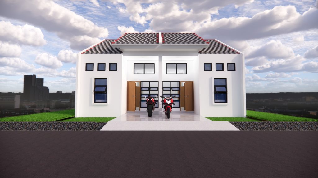 Type Aster Tampak Depan